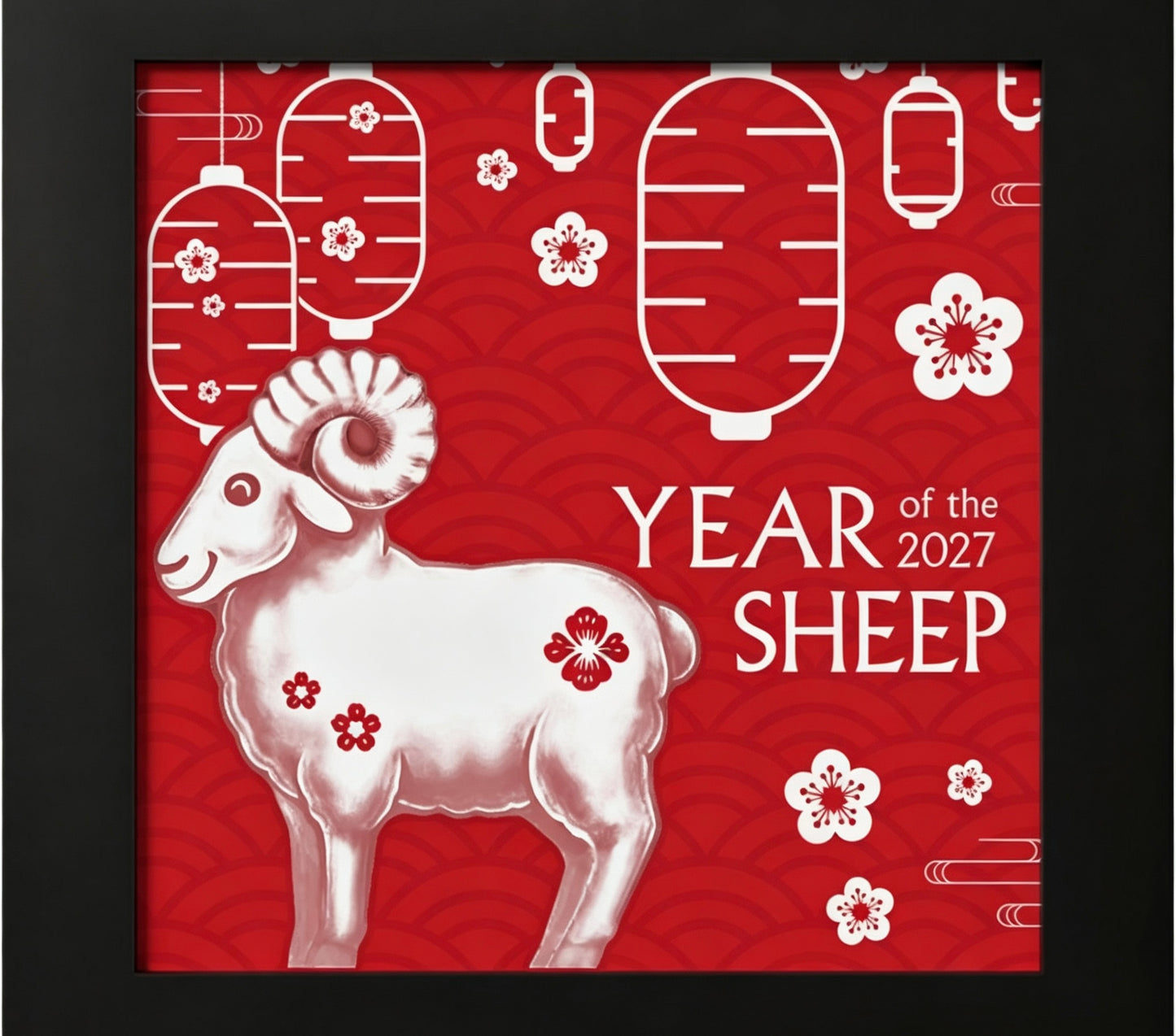 蒙古2027發行<農曆生肖系列-羊年銀幣>