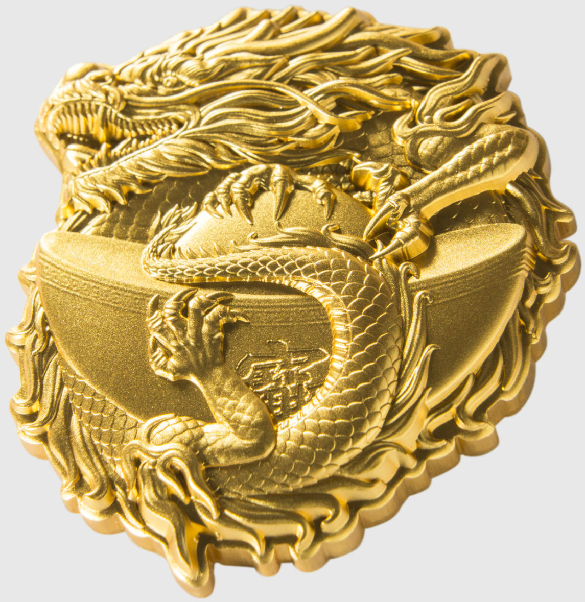 《五爪金龍-招財進寶》《鍍金版》