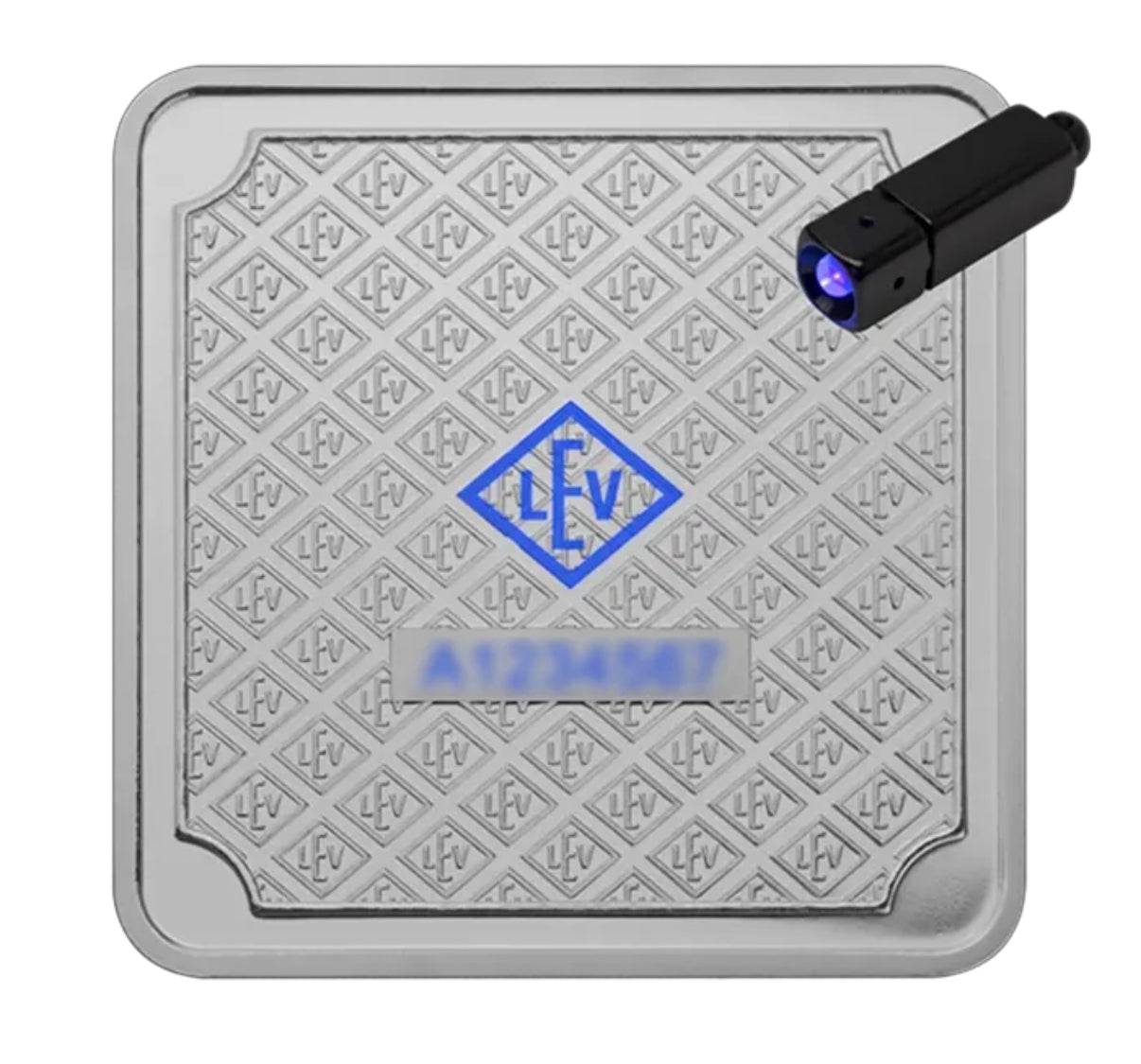德國 Geiger Edelmetalle .999方形壓鑄銀條 1安士