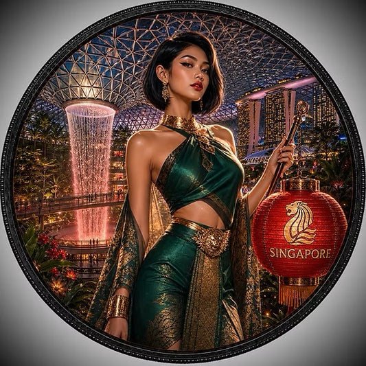 意大利2026年發行 《國家美人-新加坡美人》