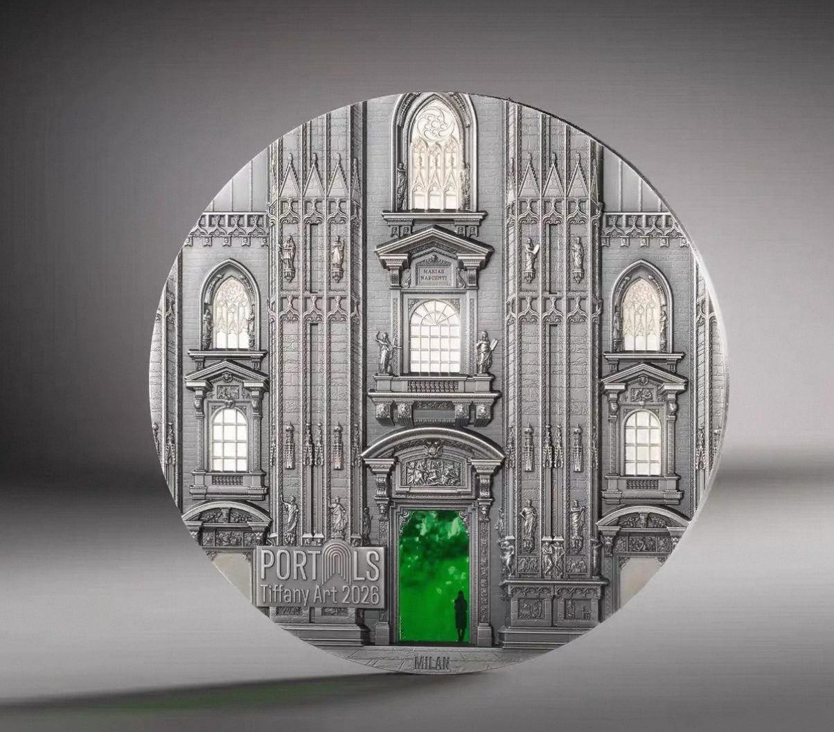 2026年Palau《Tiffany Art-米蘭與布拉格大教堂主》