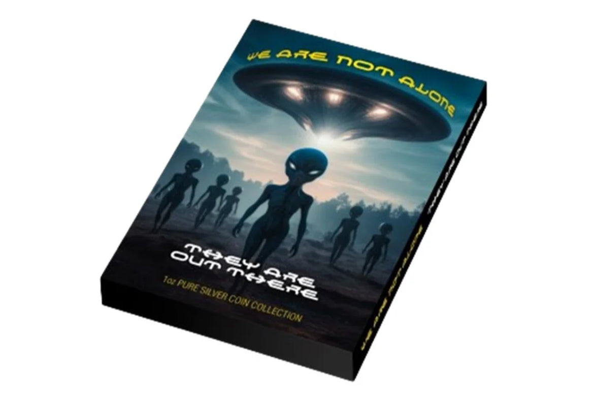 喀麥隆 2025 發行
《外星人系列 -we are not alone 》
1安士999精鑄彩色1000法郎銀幣7️⃣