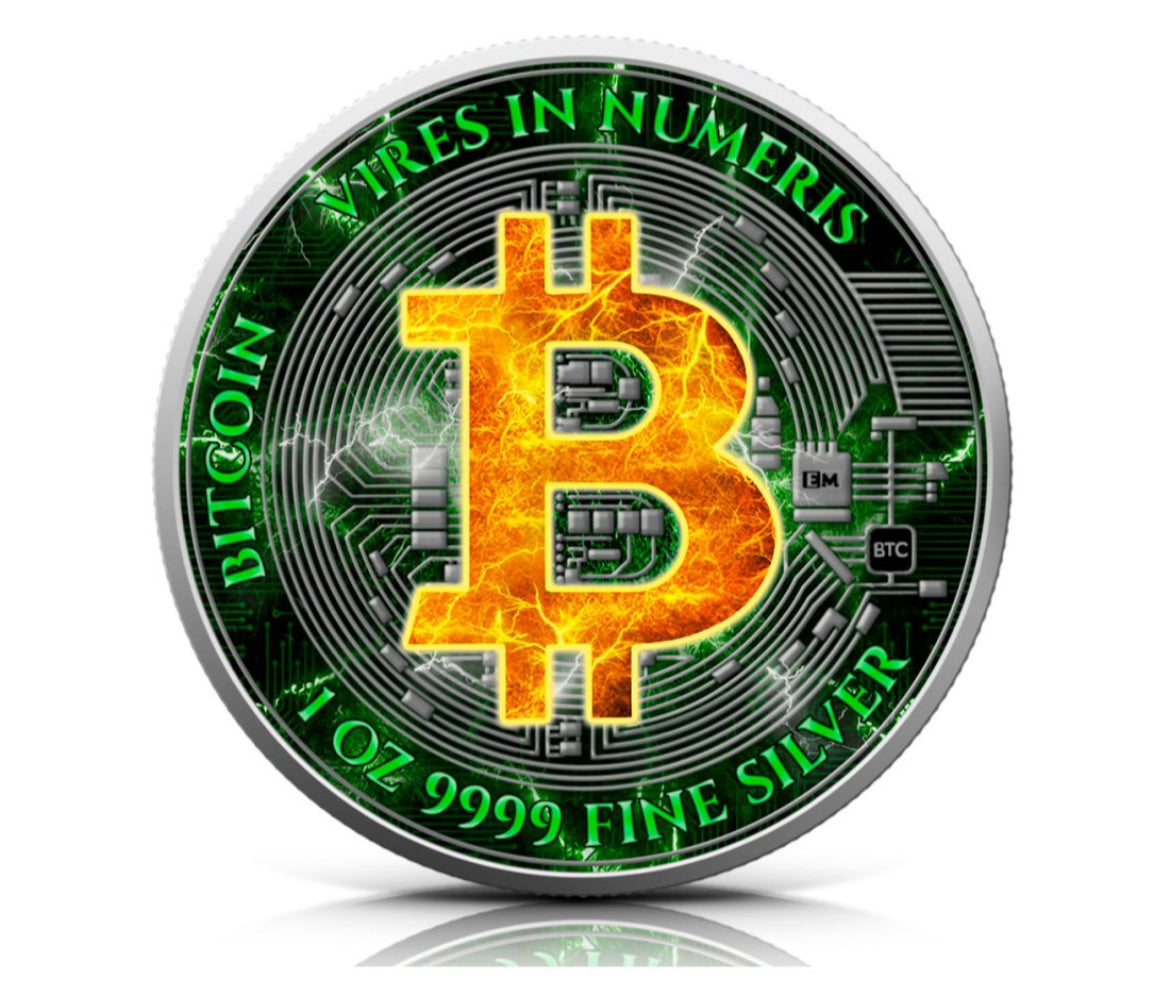 2021紐埃發行 
Bitcoin 能源系列III
1安士999銀幣