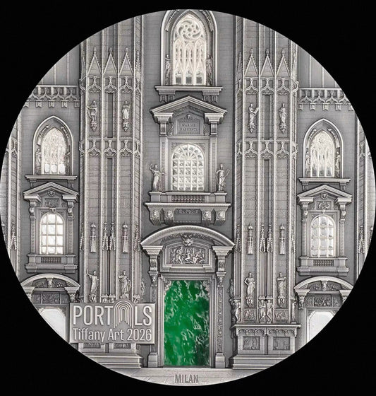 2026年Palau《Tiffany Art-米蘭與布拉格大教堂主》