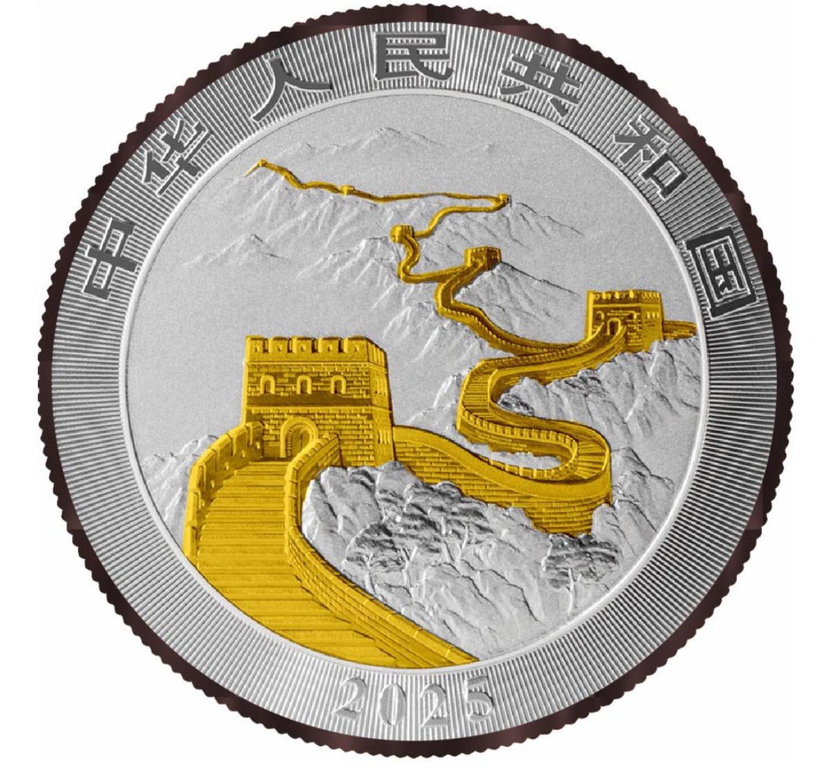 2025年中國長城龍
《24K金＋黑釕化＋金鑽石星塵版》