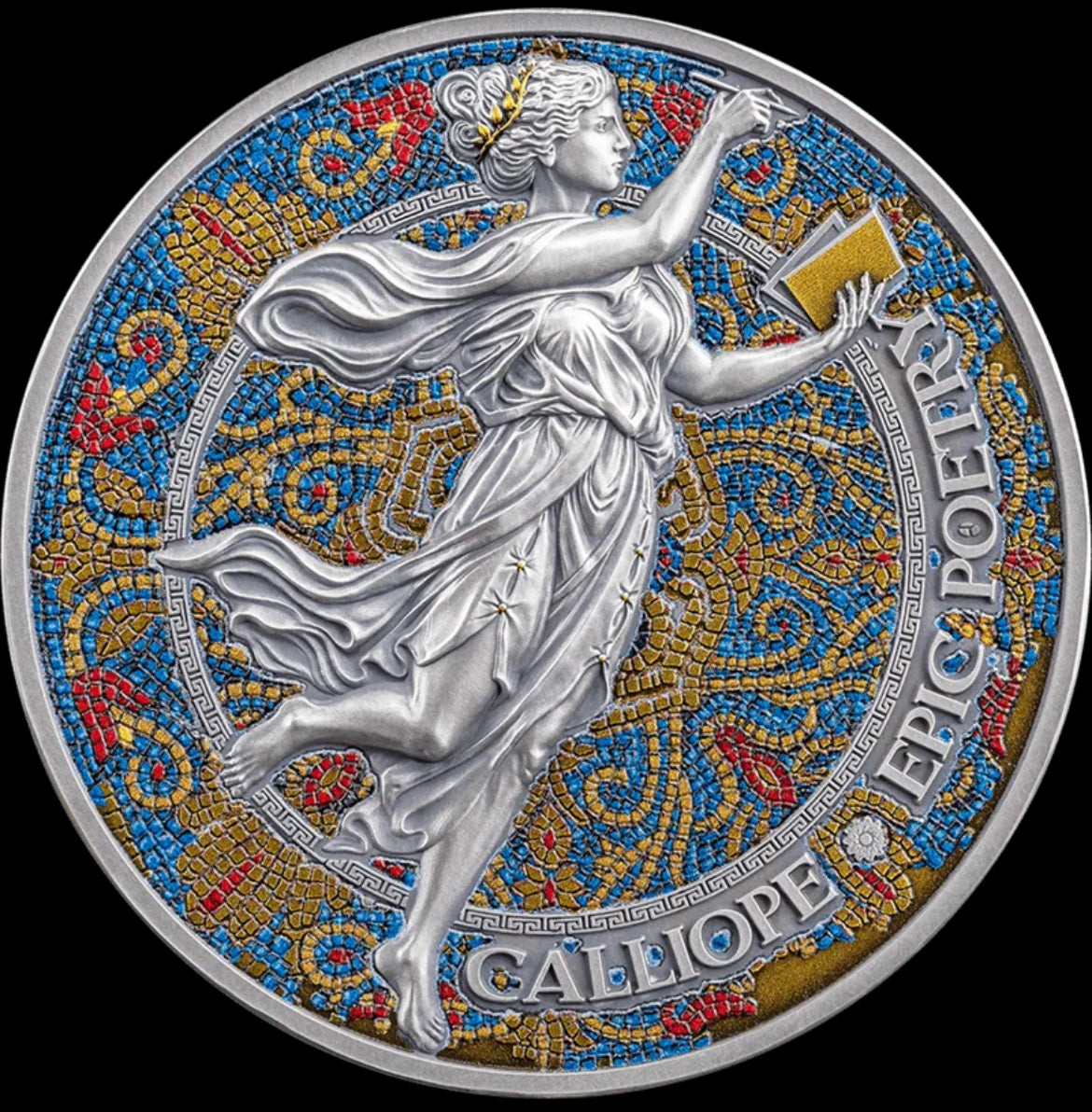 《Calliope 》卡利俄佩彩色仿古兩安士銀幣