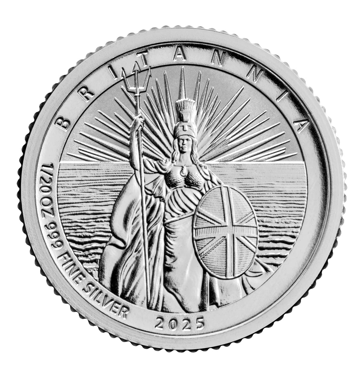 《2025 英國不列顛女神 .999反向精鑄銀幣四枚套裝 》
( 1, 1/4, 1/20, 1/40 oz)