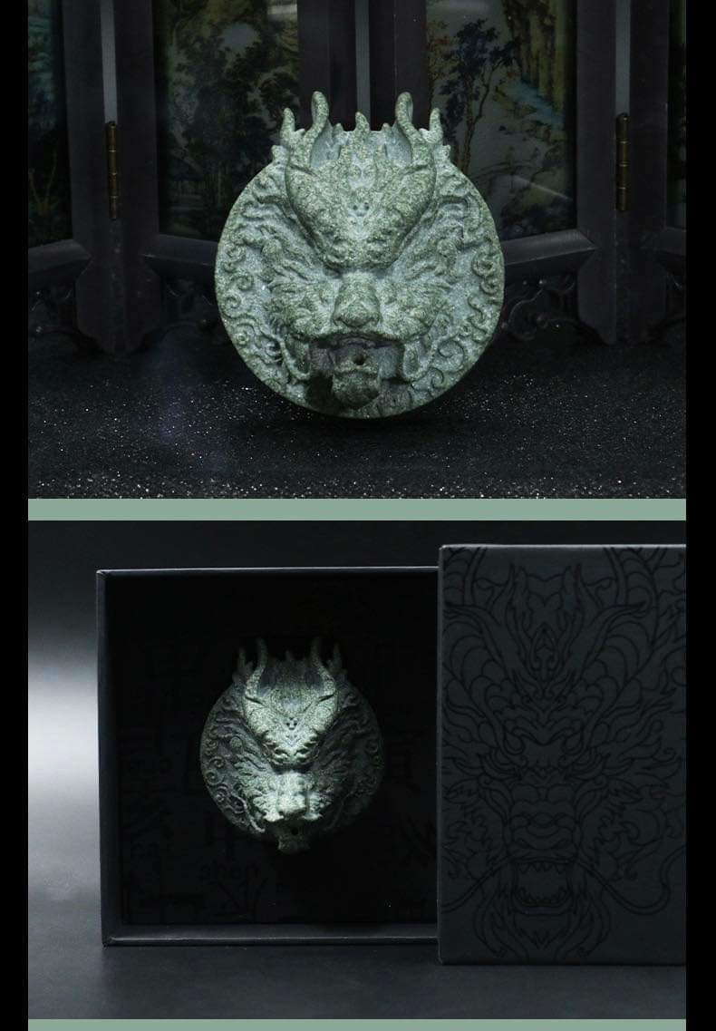 乍得2024年青砂石材
3D雕刻龍頭紀念幣手工打造