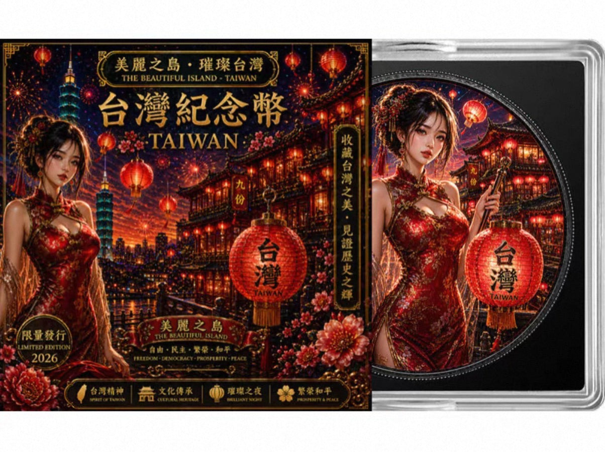 意大利2026年發行 《國家美人-台灣女神》
