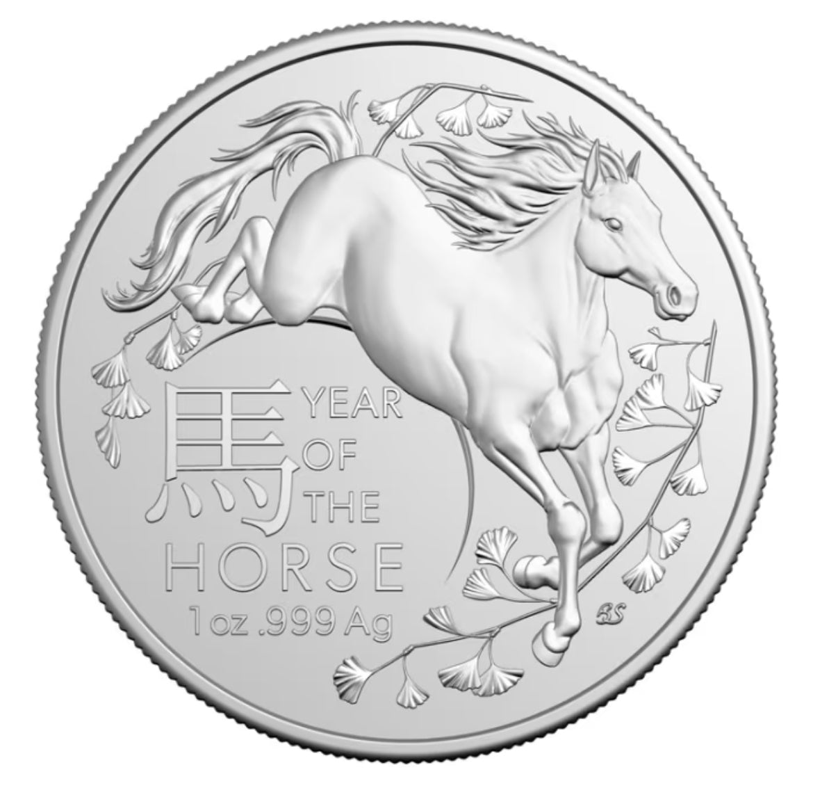 2026澳洲皇家造幣廠
農曆生肖系列- 馬年.999銀幣1安士