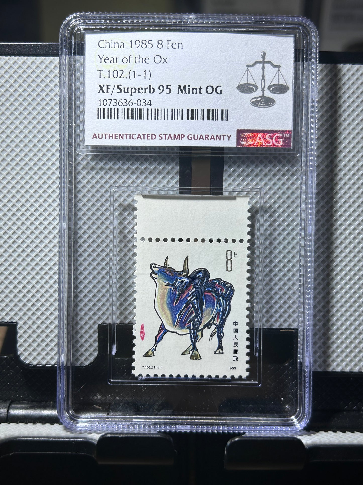 T102 十二生肖牛年￼ ASG 95