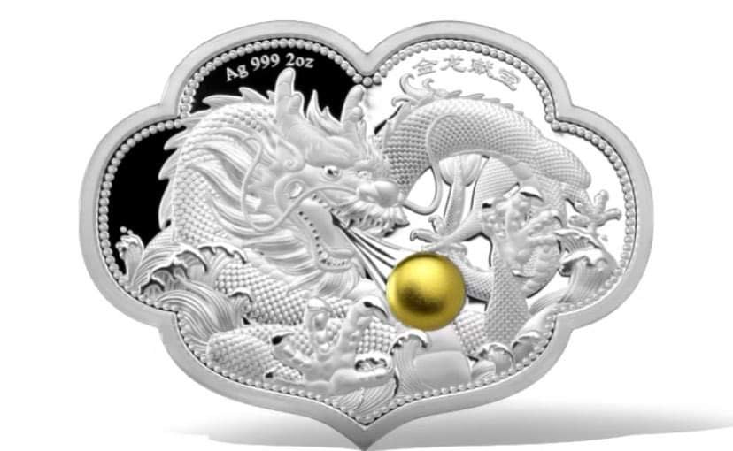 2023年薩摩亞發行
金龍獻寶