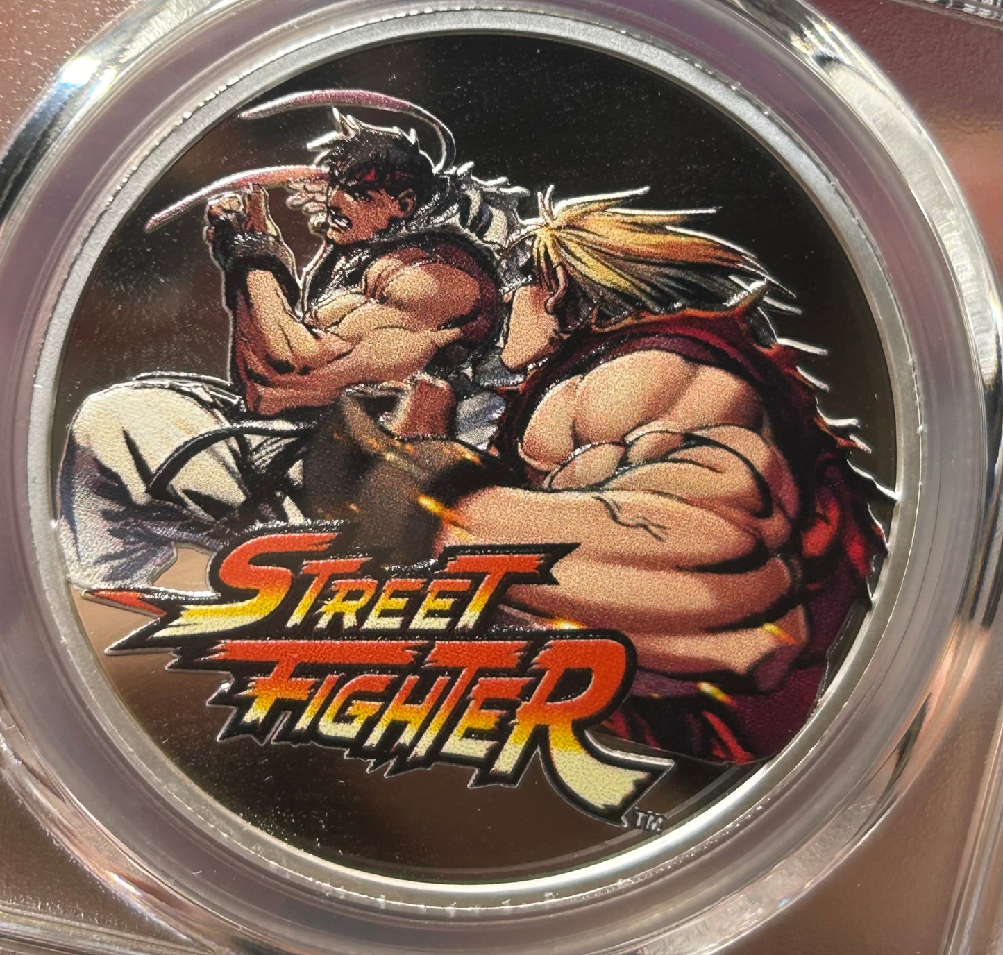 2024年薩摩亞發行街霸精鑄一安士銀幣 PCGS PL70