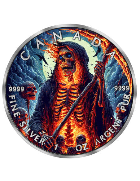 死神死亡楓葉-世界末日VIII 1安士999銀幣