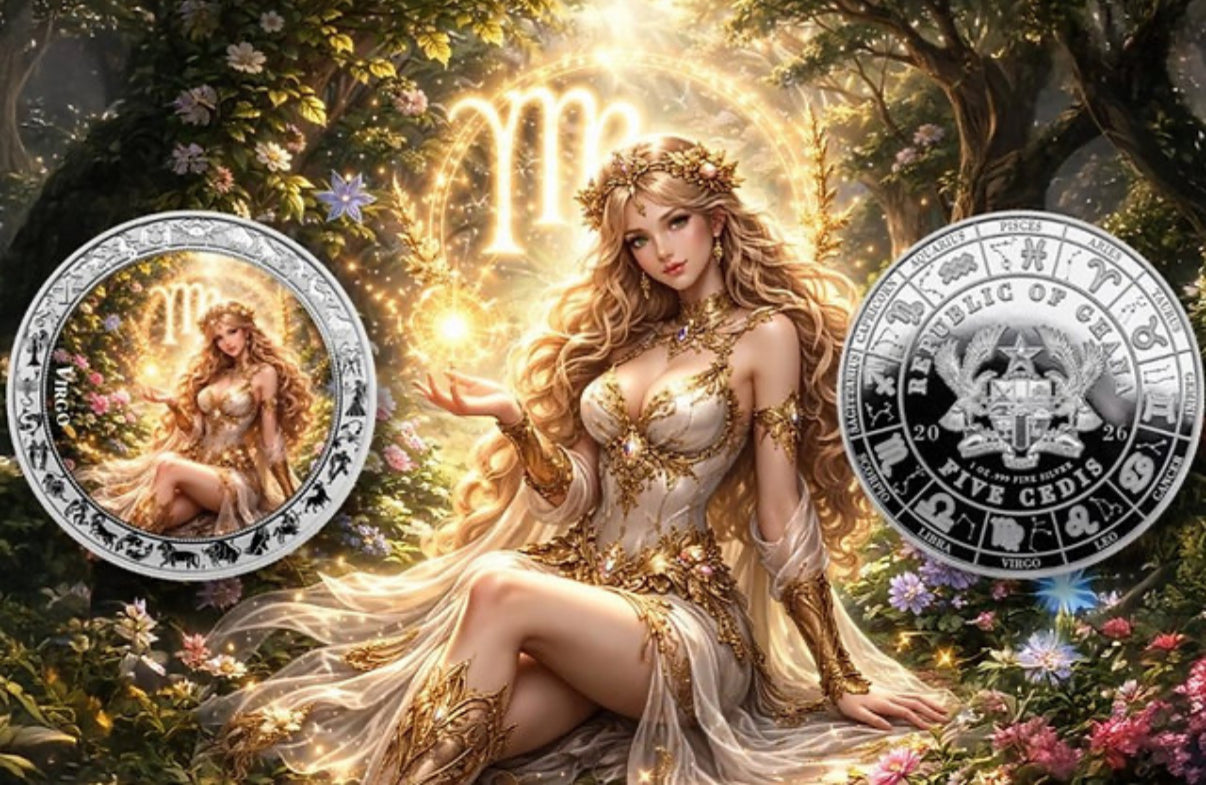加納2026發行<處女座-十二星座女神系列 >