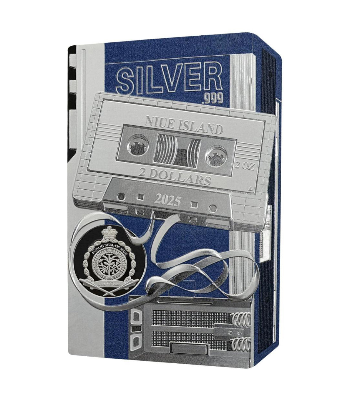 2025年紐埃發行
The Walkman2安士彩色999銀幣