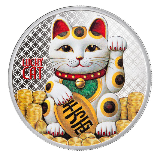 薩摩亞2026年 MANEKI-NEKO招財貓幸運15克銀幣