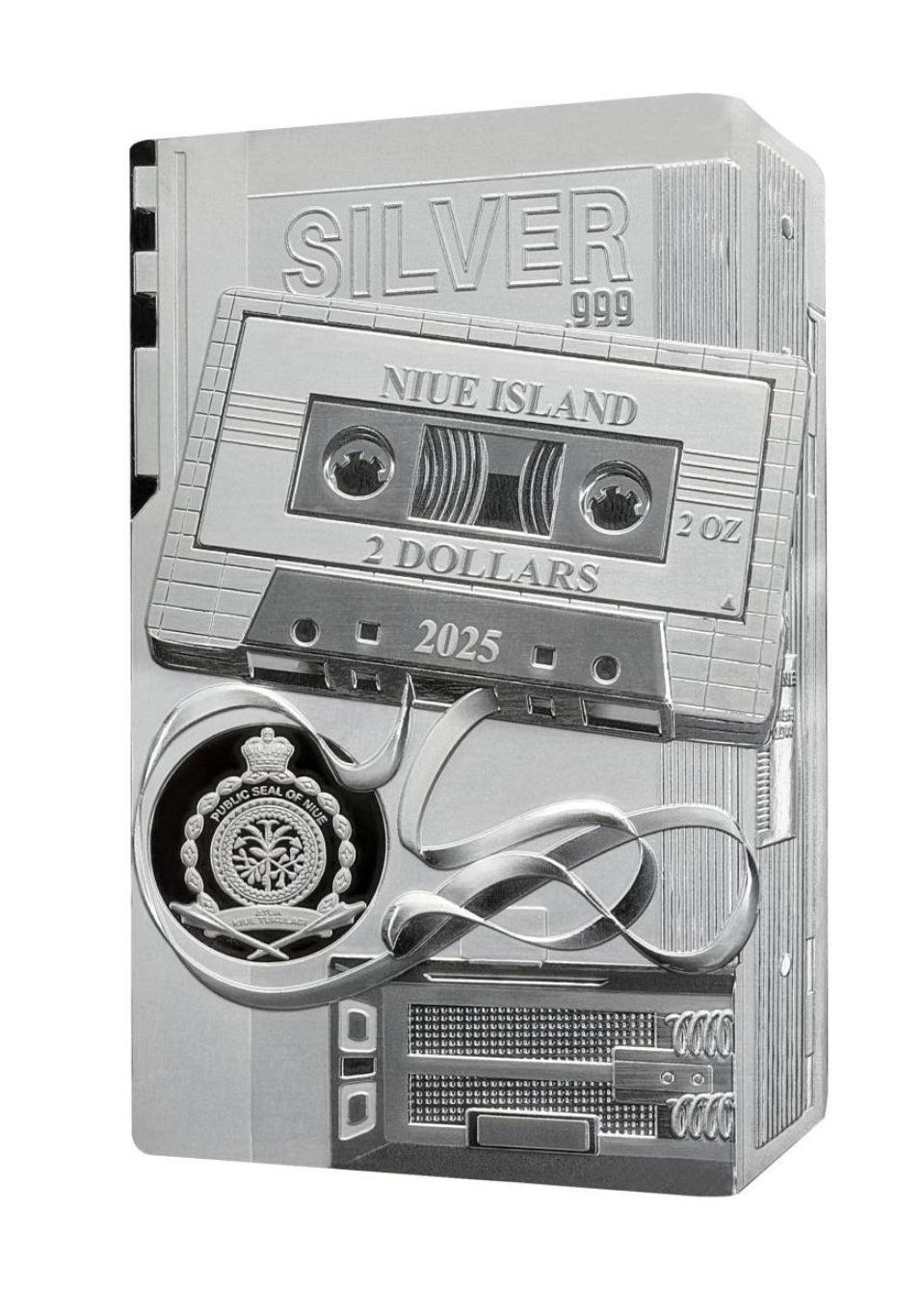 2025年紐埃發行
The Walkman2安士999銀幣