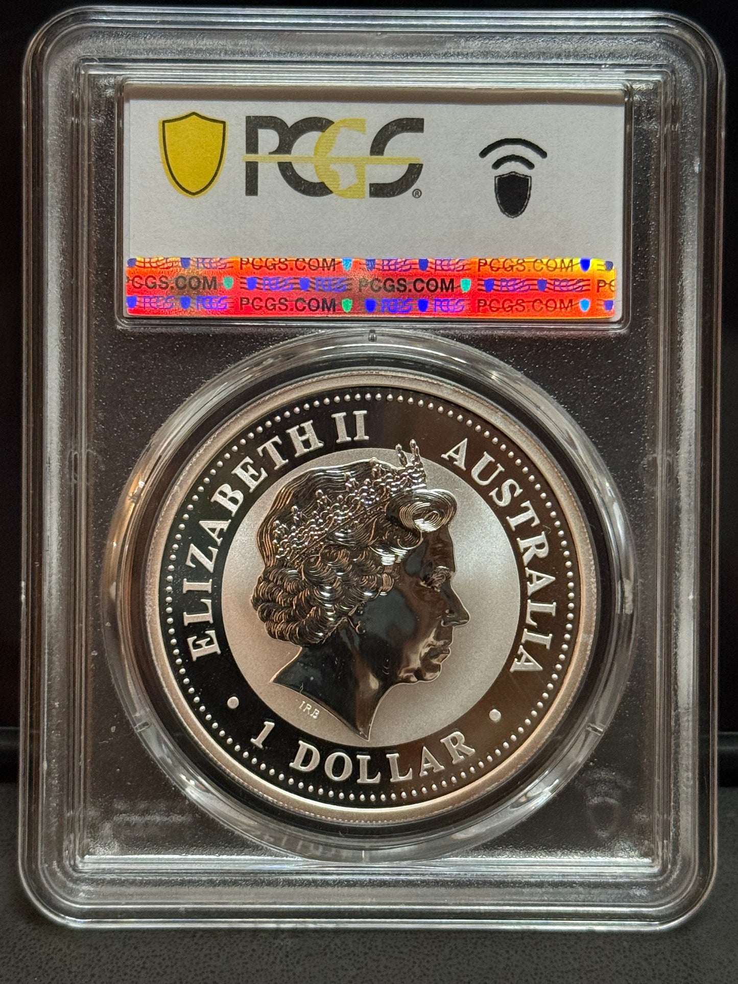 2003年澳洲-第一代羊年半安士銀幣 PCGS MS69
