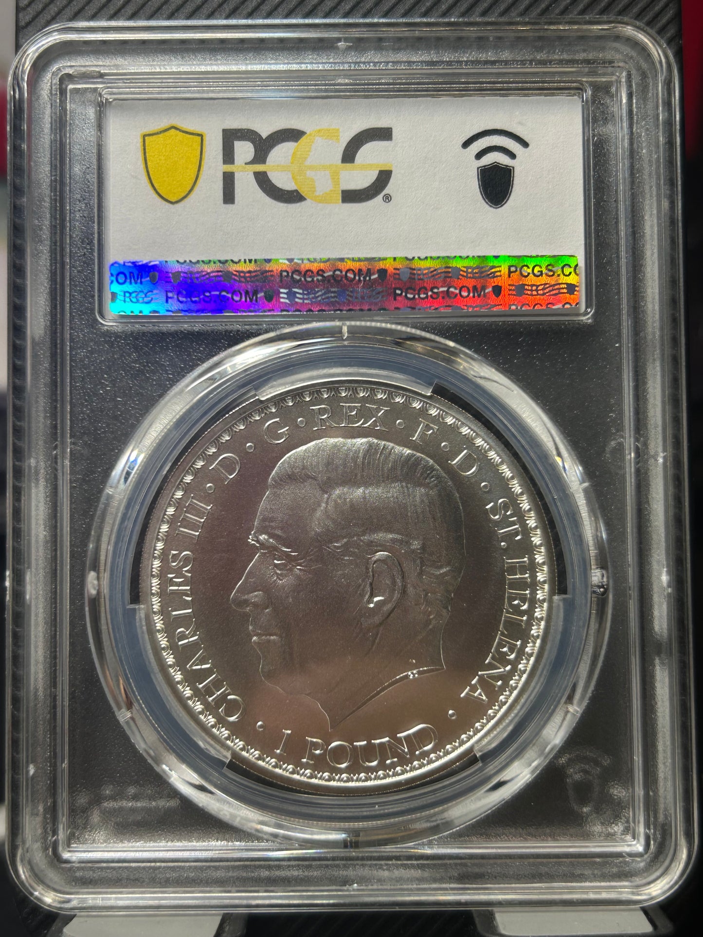 2023年英國《尤娜與獅子》一安銀幣 PCGS MS69
