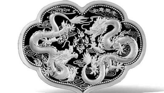 2021年薩摩亞發行.如意雙龍(2oz)