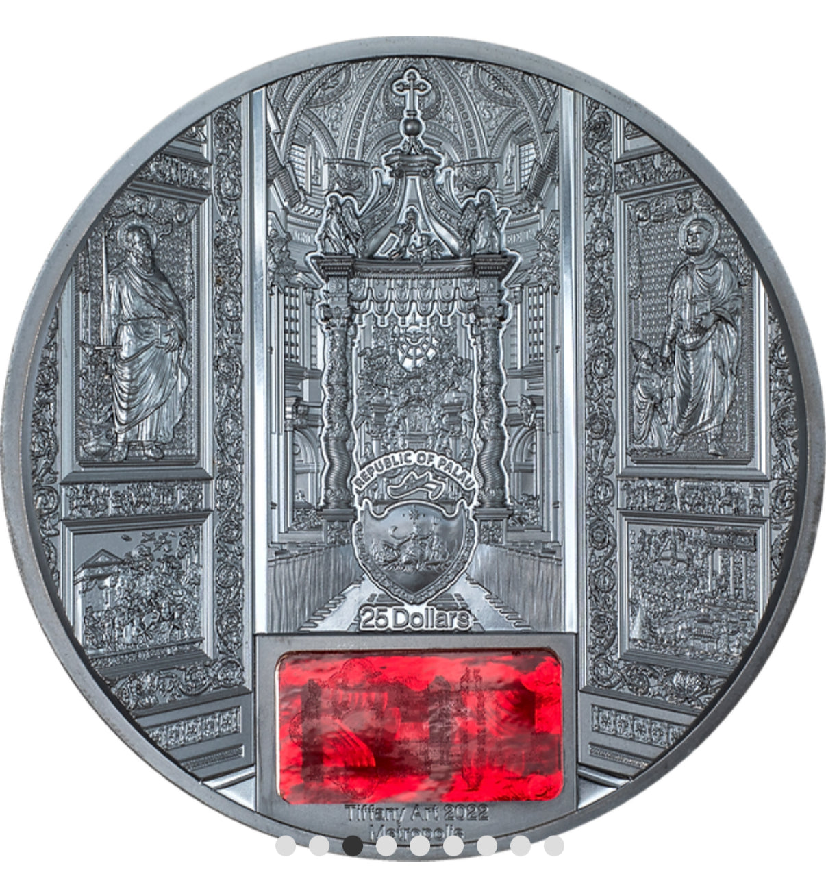 帕勞2022年<Tiffant art-聖彼得大教堂>