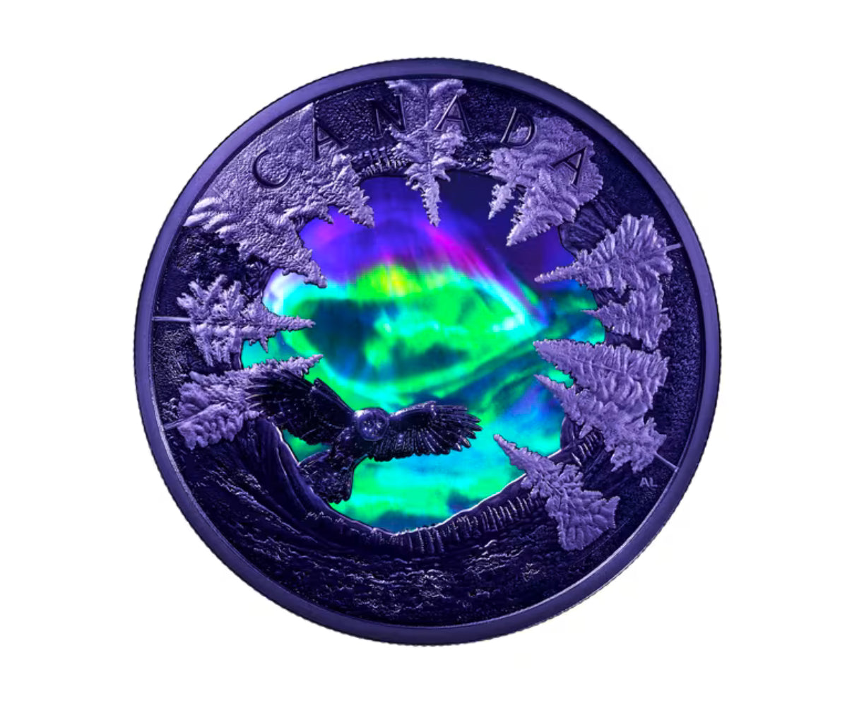 《2025 加拿大 北極光魔法 精鑄銀幣2oz 》
《Magic of the Northern Lights》
