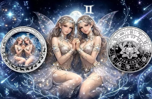 加納2026發行<雙子座-十二星座女神系列 >