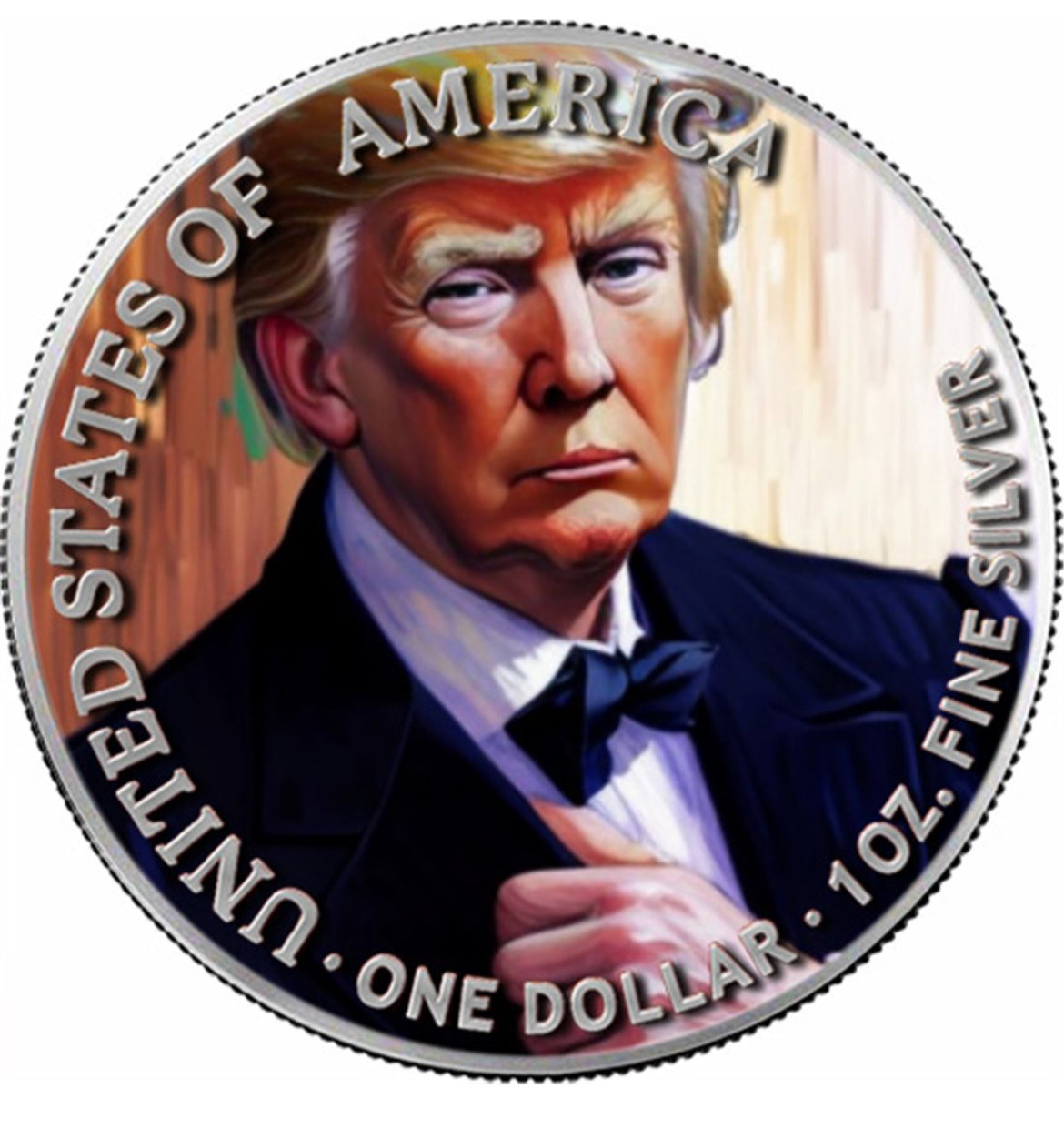 2024年美國發行 
《TRUMP Donald與你同在》