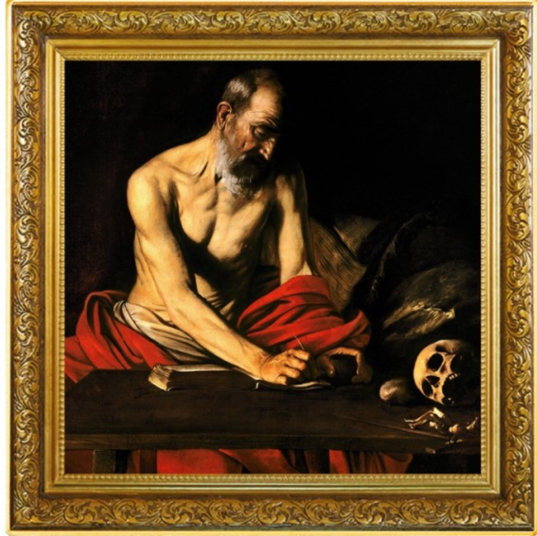 作品：《聖傑羅姆在寫作》St. Jerome Writing