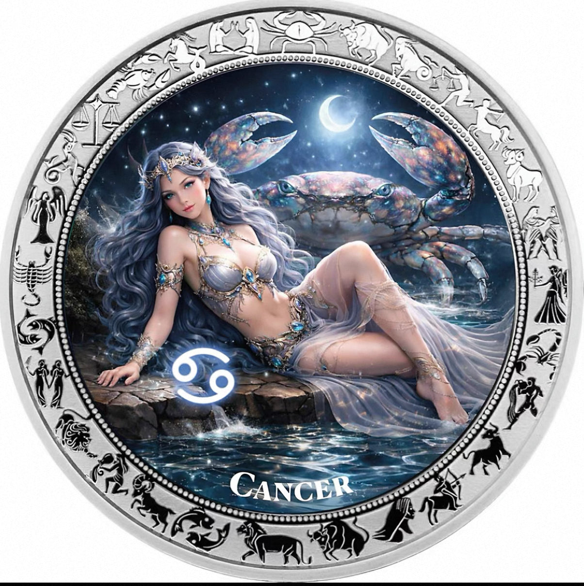 加納2026發行<巨蟹座-十二星座女神系列 >